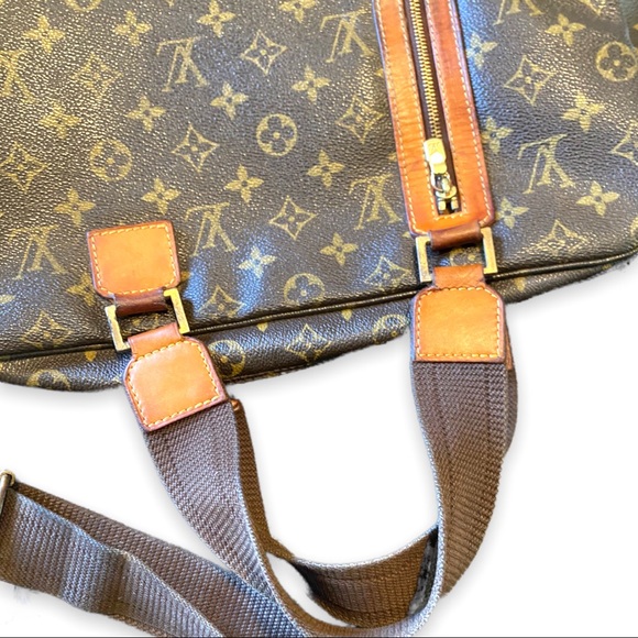 Louis Vuitton Sac Bosphore Crossbody Tote Business Travel Bag Authentic - Picture 4 of 16